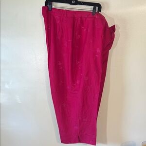 Briggs New York Fuchsia Trousers
